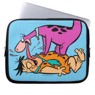 Dino Licking Fred Flintstone Laptopschutzhülle