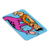 Dino Licking Fred Flintstone Magnet (Rechte Seite)