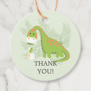 Dino Liebe Boys Babydusche Gefallen Tag Geschenkanhänger