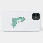 Dino Liebe Case-Mate iPhone Hülle (Rückseite (Horizontal))
