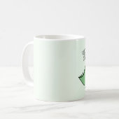 Dino Liebe Tasse! [in grün] Kaffeetasse (Vorderseite Links)