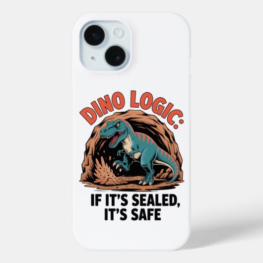 Dino Logic Case-Mate iPhone Hülle (Rückseite)