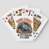  Dino Logic Spielkarten (Rückseite)