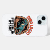 Dino-Logik Case-Mate iPhone Hülle (Rückseite (Horizontal))