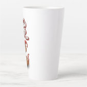 Dino Love – Kammli Looks Up Milchtasse (Vorderseite)