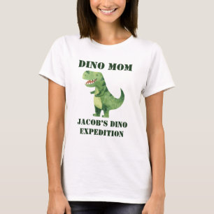 Dino-Mama-Shirt, Dinosaur-Geburtstagsfeier T-Shirt