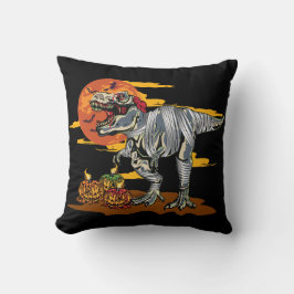 Dino-Mash: Spooky Pumpkinosaurier Kissen