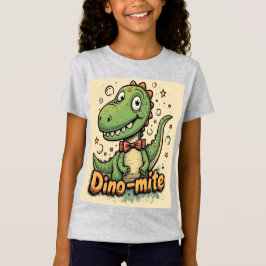 Dino Mate T - Shirt für Mädchen - Spaß und Niedlic