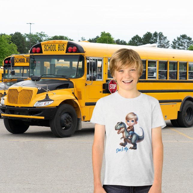 Dino & Me- Dino Squad Tri-Blend Shirt (Von Creator hochgeladen)