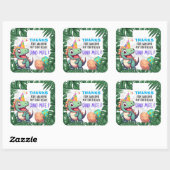 Dino-mite Birthday Danke Stickers (Blatt)