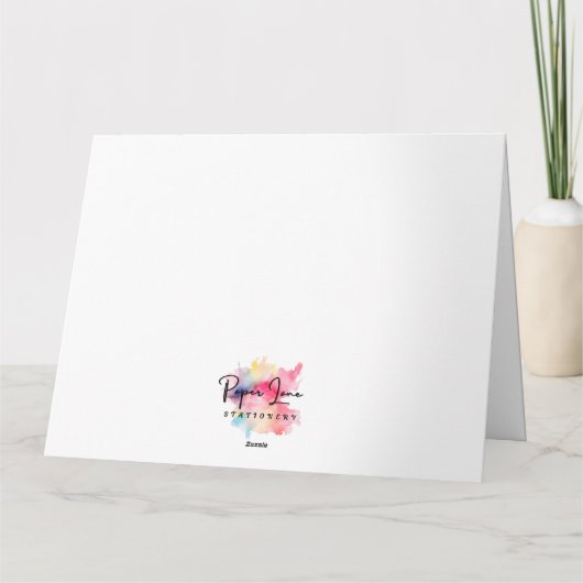 DINO-mite Birthday Karte (Rückseite)