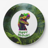 Dino-Mite Birthday Party Pappteller (Vorderseite)