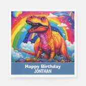 Dino-Mite Birthday Party Serviette (Vorderseite)
