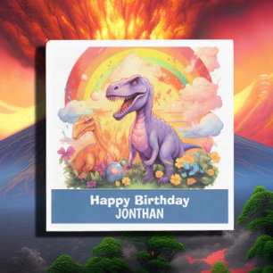 Dino-Mite Birthday Party Serviette