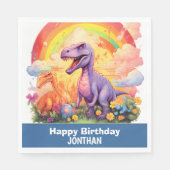 Dino-Mite Birthday Party Serviette (Vorderseite)
