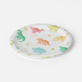 Dino-Mite Birthday Teller (Schrägansicht)