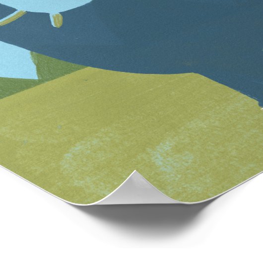 Dino-mite Dinosaur Poster (Ecke)