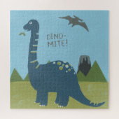 Dino-mite Dinosaur Puzzle (Horizontal)