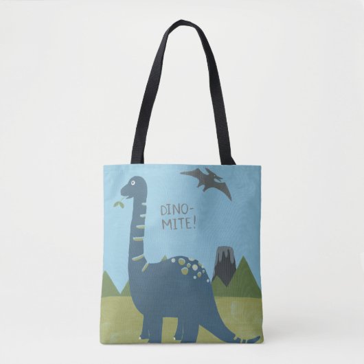 Dino-mite Dinosaur Tasche (Vorderseite)