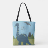 Dino-mite Dinosaur Tasche (Rückseite)