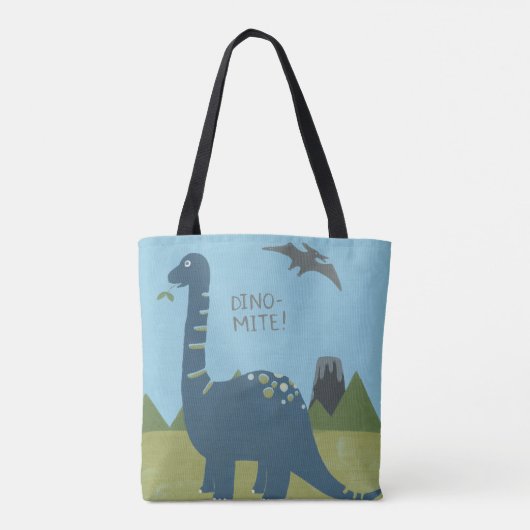 Dino-mite Dinosaur Tasche (Rückseite)