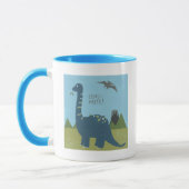 Dino-mite Dinosaur Tasse (Links)