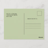 Dino-mite Geburtstags-Foto Postkarte (Rückseite)