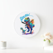 Dino-Mite Große Wanduhr (Zuhause)