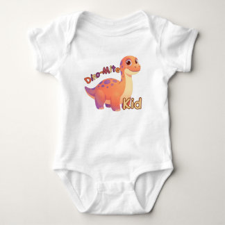 Dino-Mite Kid Baby-T-Shirt Baby Strampler