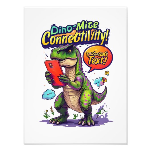 Dino-Mite-Konnektivität Fotodruck (Vorne)