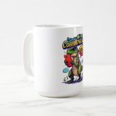 Dino-Mite-Konnektivität Kaffeetasse (Vorderseite Links)