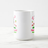 Dino-Mite-Liebe, immer roaring Funny Dinosaur Kaffeetasse (Mittel)