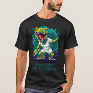 Dino-mite lustiger Pickleball T-Shirt