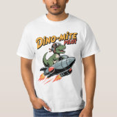 Dino-mite-Pilot T-Shirt (Vorderseite)