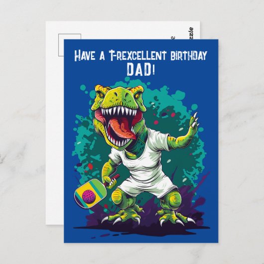 Dino-mite Postkarte (Vorne/Hinten)