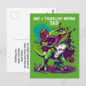 Dino-mite Postkarte (Vorne/Hinten)