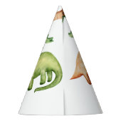 Dino-mite t-rex Geburtstagsparty Partyhütchen (Rückseite)