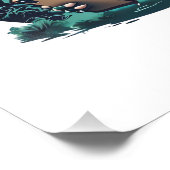 Dino-Mite Tech Fotodruck (Ecke)