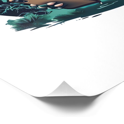 Dino-Mite Tech Fotodruck (Ecke)