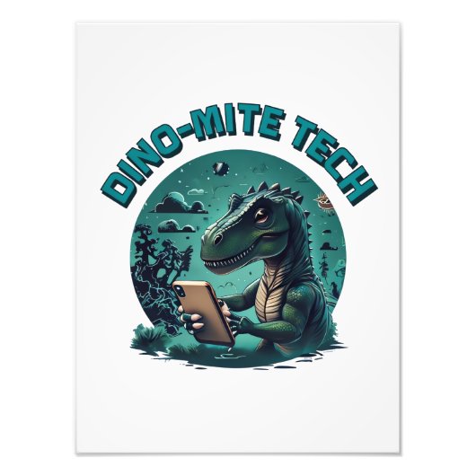 Dino-Mite Tech Fotodruck (Vorne)