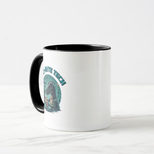 Dino-Mite Tech Tasse (Vorderseite Links)