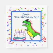 Dino-Mite Time Dinosaur und Cake Birthday Party