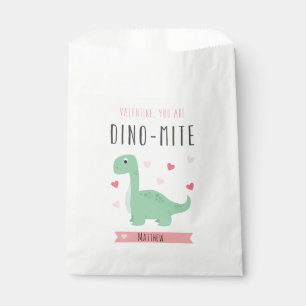 Dino-Mite Valentine's Day Gunst Bag Geschenktütchen