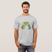 Dino-Mite Vorschulkind-Shirt – Süßer Dinosaurier R T-Shirt (Vorne ganz)