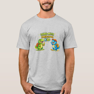 Dino-Mite Vorschulkind-Shirt – Süßer Dinosaurier R T-Shirt