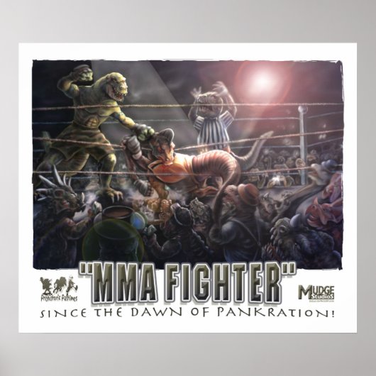 Dino MMA Battle Dawn of Pankration Poster (Vorne)