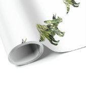 Dino Mood, Dinosaur Art Gift Wrap Geschenkpapier (Rolleneckpunkt)