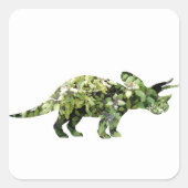 Dino Mood, Dinosaur Art Sticker (Vorderseite)