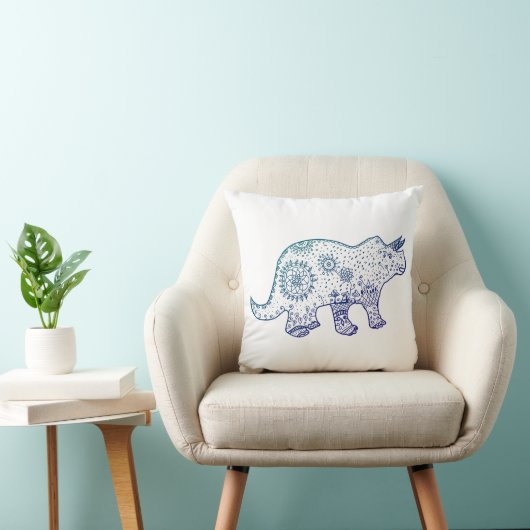 Dino Mood Throw Cushion Kissen (Stuhl )