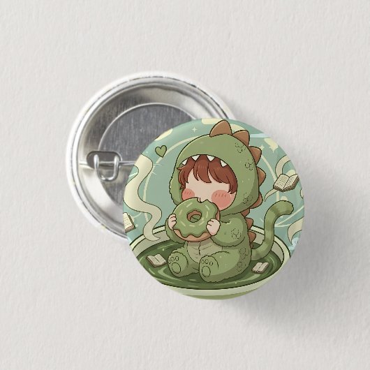 Dino Mug Adventure Button (Vorne & Hinten)